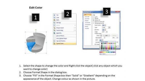 4 Steps On Pie Chart Business Plan Ppt Retail PowerPoint Templates