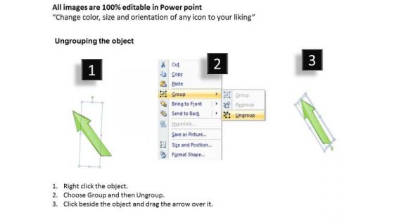 4 Steps Parallel Flow Diagram Business Contingency Plan PowerPoint Slides