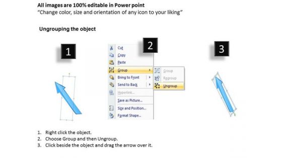 4 Steps Parallel Flow Diagram Business Plan Outline Sample PowerPoint Templates