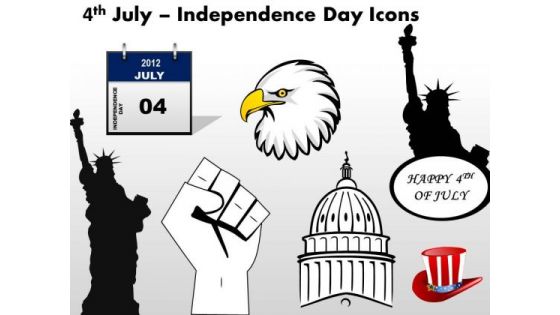 4th July Independence Day Ppt Presentation Slides