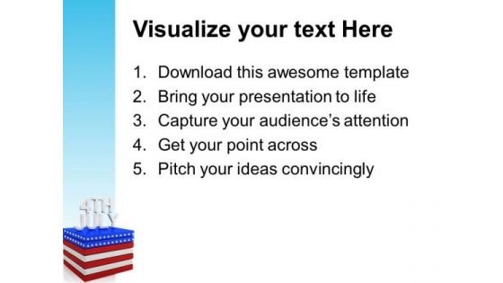 4th July Usa America PowerPoint Templates And PowerPoint Themes 0612