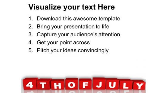 4th Of July Independence Day Americana PowerPoint Templates Ppt Backgrounds For Slides 1112