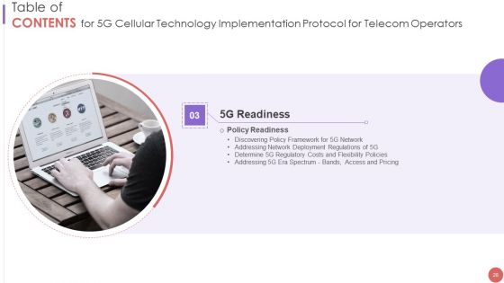 5G Cellular Technology Implementation Protocol For Telecom Operators Ppt PowerPoint Presentation Complete Deck With Slides