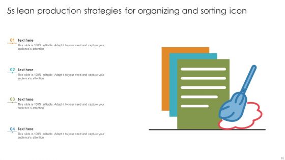 5S Lean Production Strategies Ppt PowerPoint Presentation Complete Deck With Slides
