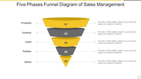 5 Phases Of Funnel Diagram Ppt PowerPoint Presentation Complete With Slides