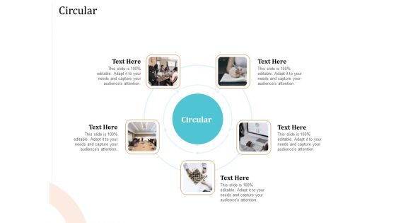5 Pillars Business Long Term Plan Circular Ppt Visual Aids PDF