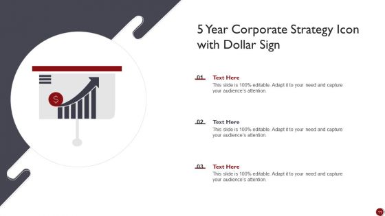 5 Year Corporate Strategy Ppt PowerPoint Presentation Complete Deck With Slides