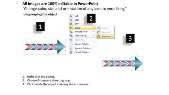 5 Arrows Placed In Order What Is Flow Chart Used For PowerPoint Templates