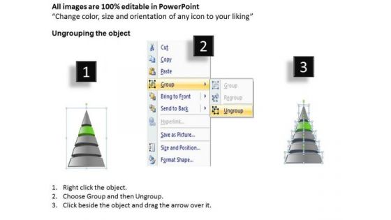5 Layers Pyramid Diagram Planning Process Ppt Business PowerPoint Templates