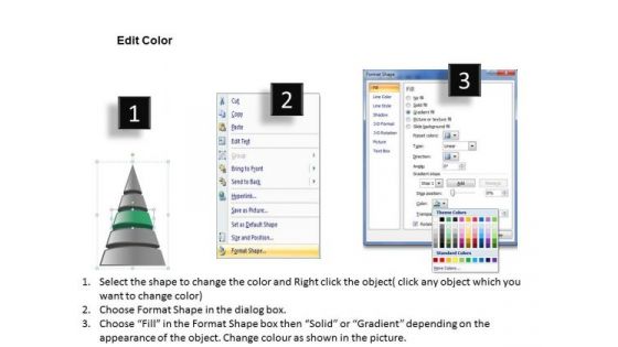 5 Layers Pyramid Diagram Planning Process Ppt Businessplans PowerPoint Templates