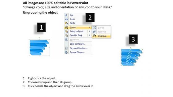 5 Staged Layered Process Flow Diagram Business Plan Project PowerPoint Slides