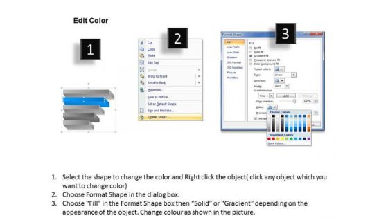 5 Staged Layered Process Flow Diagram Ppt Business Plan Consultant PowerPoint Slides