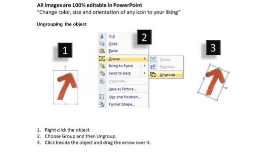 5 Stages Arrows Project Activity Diagram Business Planning Templates PowerPoint
