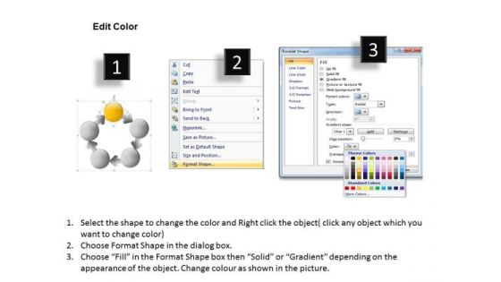5 Stages Circular Cost Control Diagram Child Care Business Plan PowerPoint Slides
