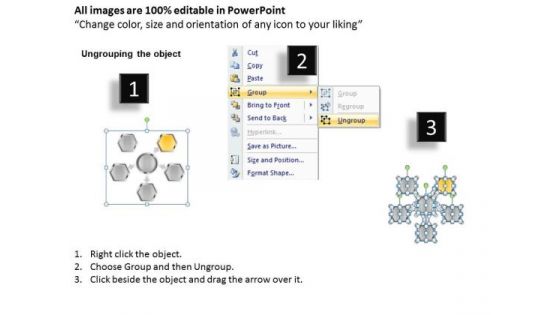 5 Stages Circular Process Examples Of Business Plans For Small PowerPoint Slides