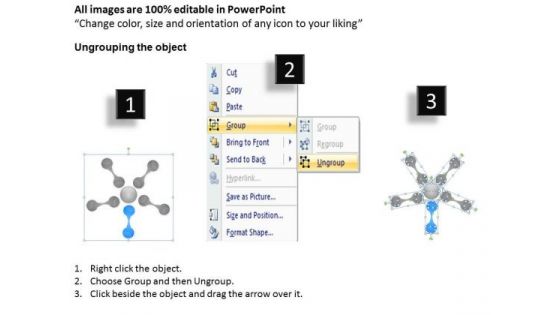 5 Stages Cluster Diagram Detailed Business Plan PowerPoint Slides