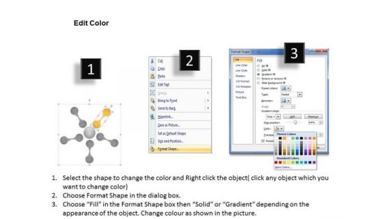 5 Stages Cluster Diagram Ppt Business Plan Template PowerPoint Slides