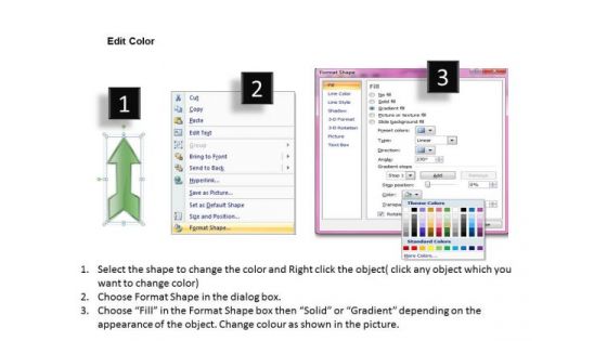 5 Stages Comparison Process Great Business Plan Examples PowerPoint Templates