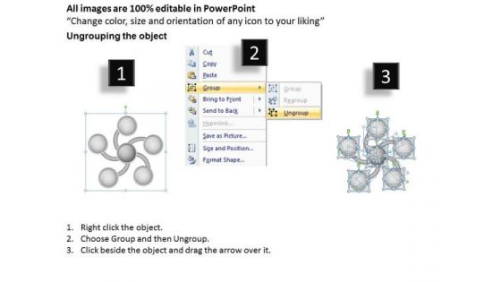 5 Stages Execution Of Business Plans PowerPoint Templates