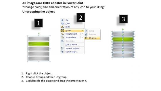5 Stages Marketing Process Diagram Sample Business Proposal PowerPoint Slides