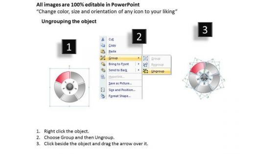 5 Stages Of Circular Data Flow Diagram Ppt Business Plan Guidelines PowerPoint Templates