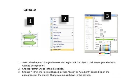 5 Stages Parallel Horizontal Continuous Process Help With Business Plan PowerPoint Slides