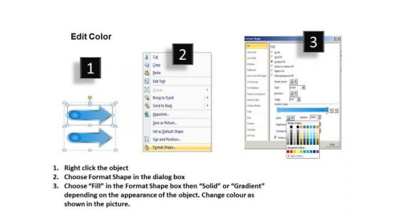 5 Stages Parallel Process Display Format Business Plan Formats PowerPoint Slides