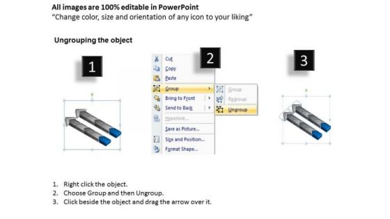 5 Stages Parallel Steps Of An Activity Business Plan PowerPoint Templates