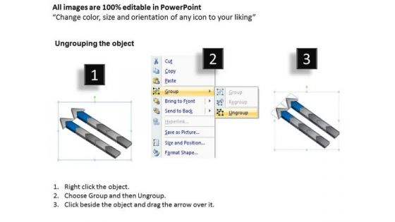 5 Stages Parallel Steps Of An Activity Ppt Business Plan Creation PowerPoint Slides