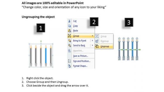 5 Stages Vertical Process Business Development Ppt Standard Plan PowerPoint Templates