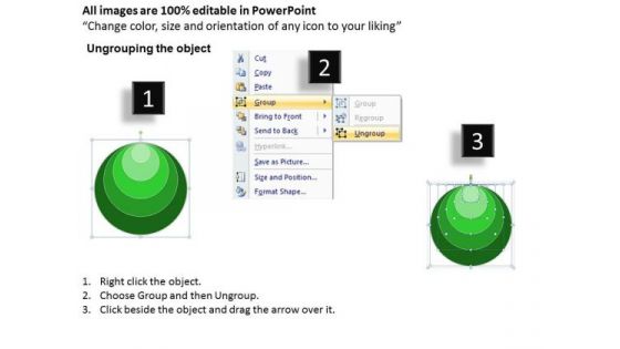 5 Stages Work Flow Diagram Business Plan PowerPoint Templates