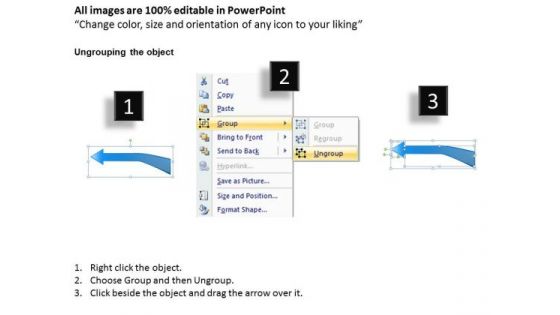 5 Steps Arrow Communication Diagram Hot To Write Business Plan PowerPoint Slides