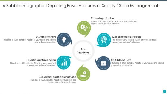 6 Bubble Infographic Ppt PowerPoint Presentation Complete Deck With Slides