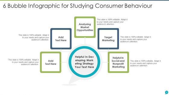 6 Bubble Infographic Ppt PowerPoint Presentation Complete Deck With Slides