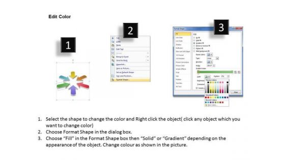 6 Different Views On The Issue Ppt Slides Diagrams Templates