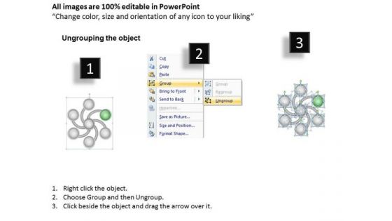 6 Events That Lead To One Outcome Top Business Plan PowerPoint Slides