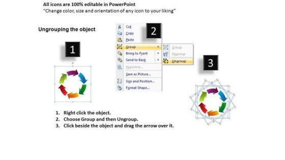 6 Factors Stages Process Design PowerPoint Slides And Ppt Diagram Templates