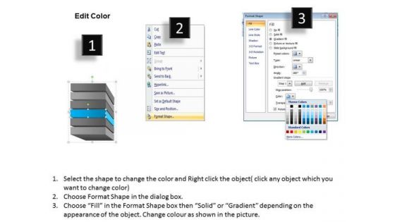 6 Layer Process Vertical To Each Other Ppt Starting Small Business PowerPoint Templates