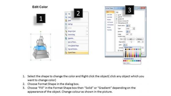 6 Staged Independent Process Business Ppt How To Make Plan PowerPoint Templates