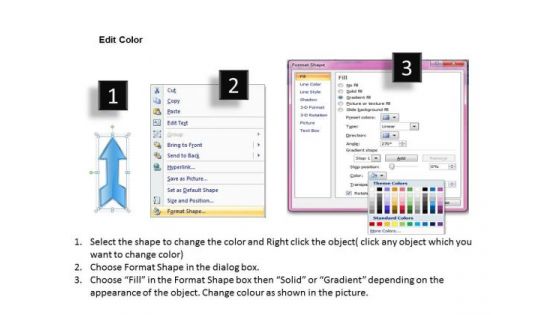 6 Stages Analyzing Systems Process Business Plan Company PowerPoint Templates