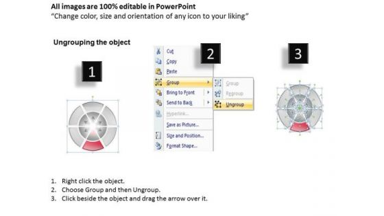 6 Stages Innovation Decision Process Simple Business Plan PowerPoint Templates