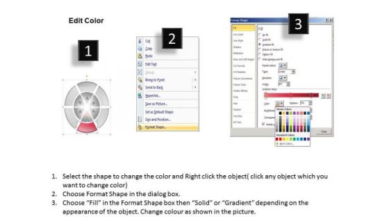 6 Stages Innovation Decision Process Simple Business Plan PowerPoint Templates