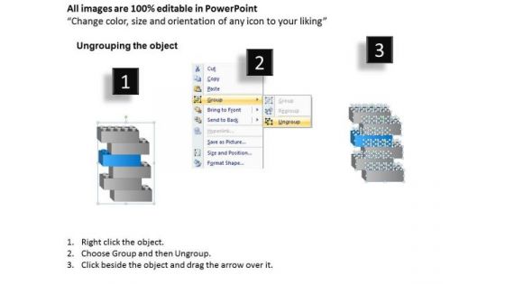 6 Stages Layered Process Model Business Planning Guide PowerPoint Slides
