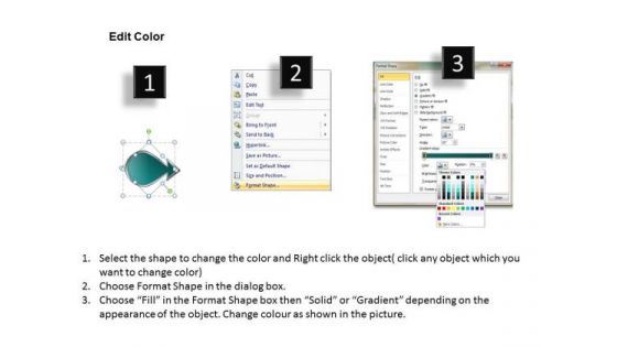 6 Stages Sequentially Described Chart Technical Support Process Flow Chart PowerPoint Templates