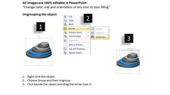 6 Stages Stack Blocks Of Data Construction Business Plan PowerPoint Templates