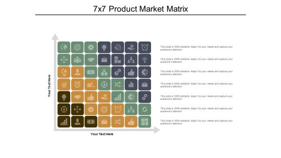 7X7 Product Market Matrix Ppt PowerPoint Presentation Inspiration Professional 7X7 Product Market Matrix Ppt PowerPoint Presentation Inspiration Professional