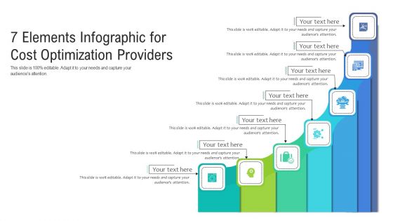 7 Elements Infographic For Cost Optimization Providers Ppt PowerPoint Presentation Gallery Slide PDF