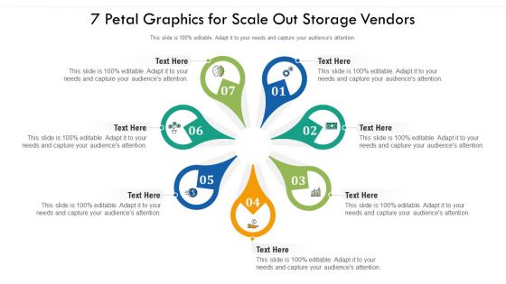 7 Petal Graphics For Scale Out Storage Vendors Ppt PowerPoint Presentation Gallery Good PDF