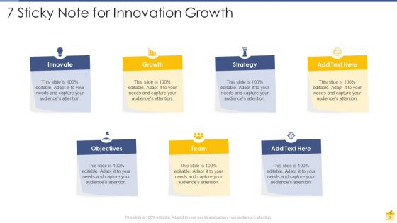 7 Sticky Note Ppt PowerPoint Presentation Complete Deck With Slides