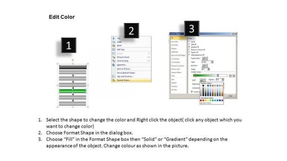 7 Stage Editable Process Diagram For PowerPoint